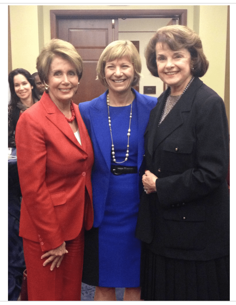 Congresswoman Pelosi joins UC San Francisco Chancellor Susan Desmond-Hellmann and Senator Dianne Fienstein